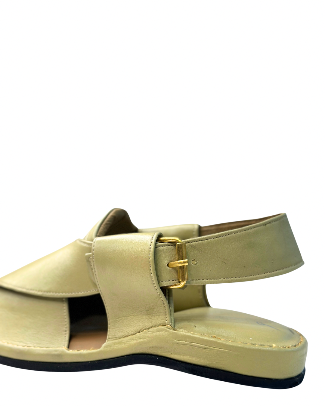 Off-White Zalmi Peshawari Chappal