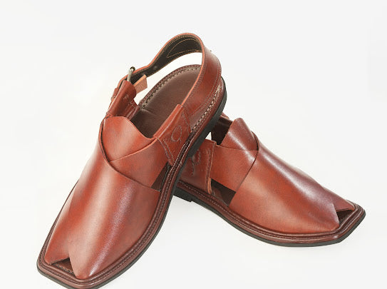Maroon Classic Peshawari Chappal